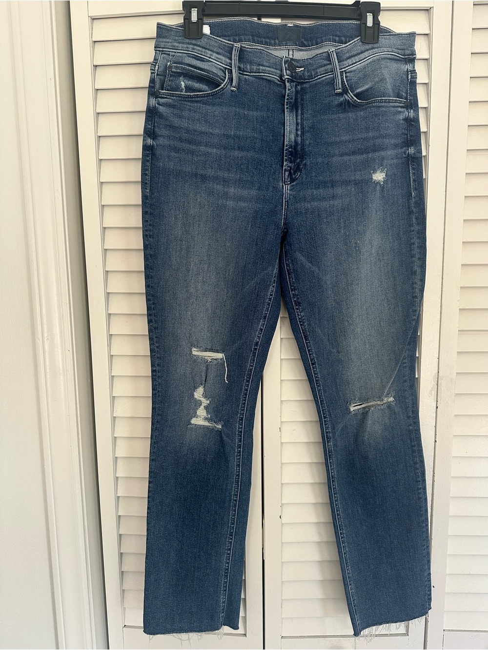 Women's Mother Brand Cropped Mid-Rise